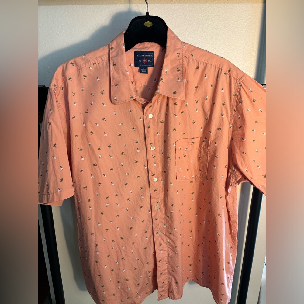 Saddlebred short sleeve button up‎